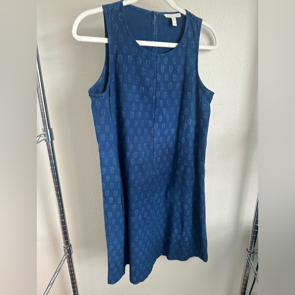 EILEEN FISHER Denim blue Sleeveless Dress.